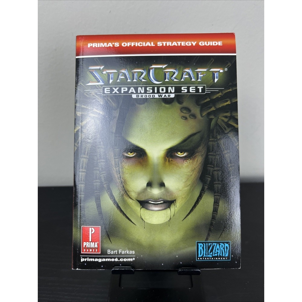 Prima's Official Star Craft Expansion Set Brood War Strategy‎ Guide PC Book